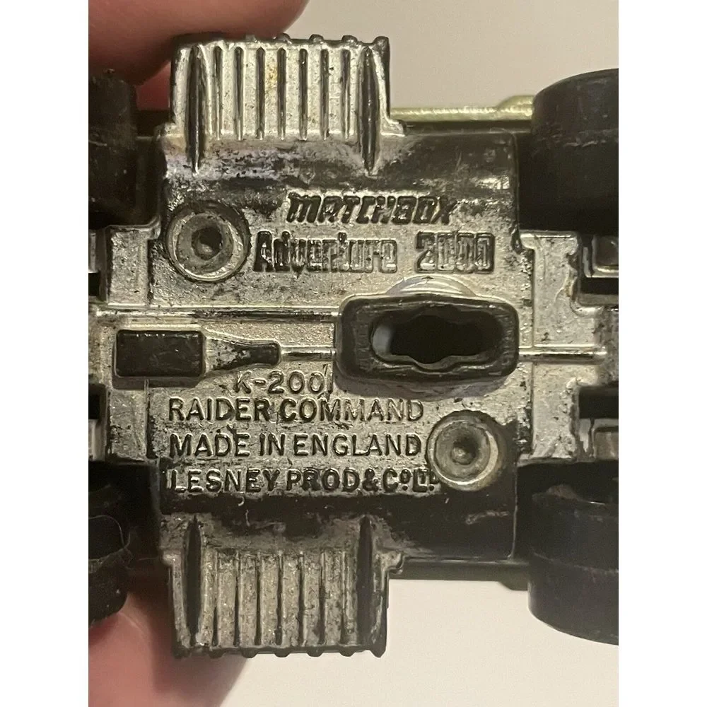 RAIDER COMMAND K-2001 ADVENTURE 2000 -‎ MATCHBOX - Vintage 1977